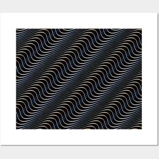 spiral waves Posters and Art